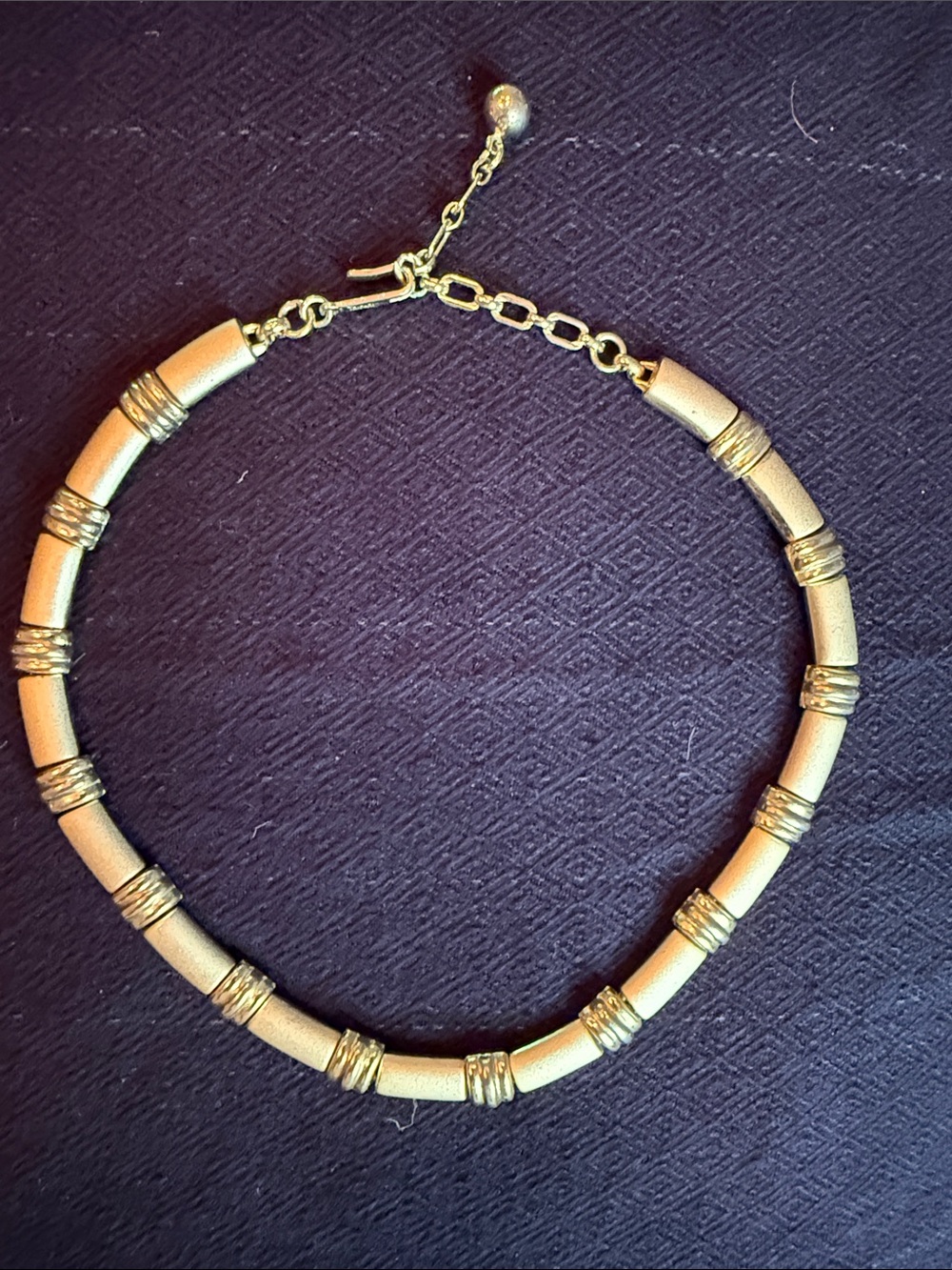 Vintage Trifari gold-tone necklace
